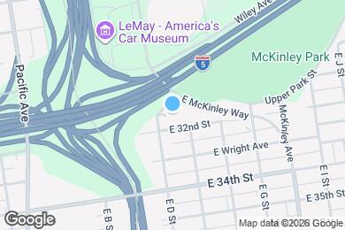 Map image of the property - 3101 E D St