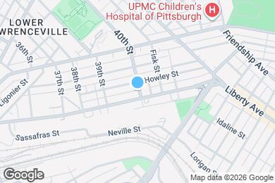 Map image of the property - 3949 Clement Way