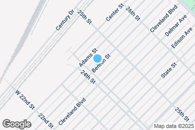 Map image of the property - 2419 Benton St