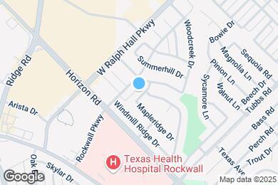 Map image of the property - 107 Oakridge Dr
