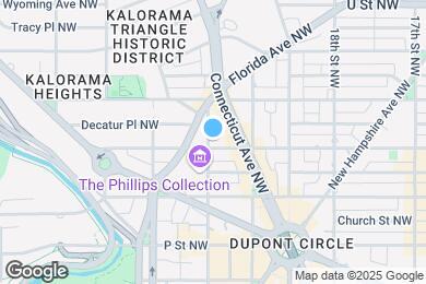 Map image of the property - 1701 21st St NW