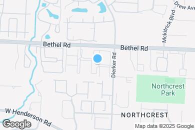 Map image of the property - 2163 Hedgerow Road