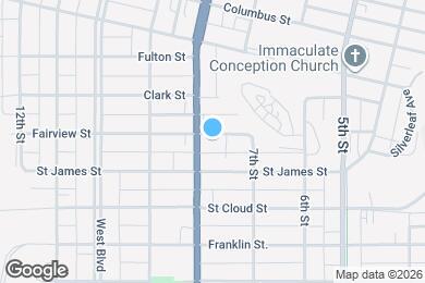 Map image of the property - 727 Fairview St