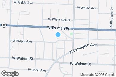 Map image of the property - 1046 W Maple Ave