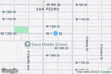 Map image of the property - 1311 S Grand Ave
