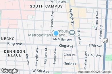 Map image of the property - 102 McMillen Ave