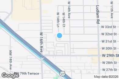 Map image of the property - 1475 W 31st St