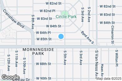 Map image of the property - 2708 W 85th St