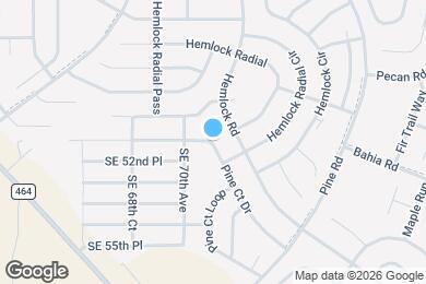 Map image of the property - 8 Pine Ct Dr