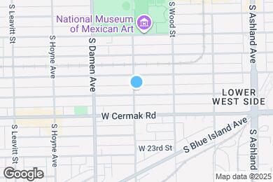 Map image of the property - 1858 W 21st Pl