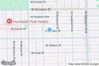 Map image of the property - 2635 W Cortez St