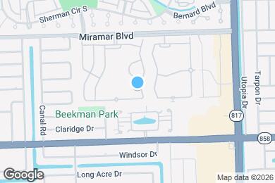 Map image of the property - 2830 SW 83rd Ter