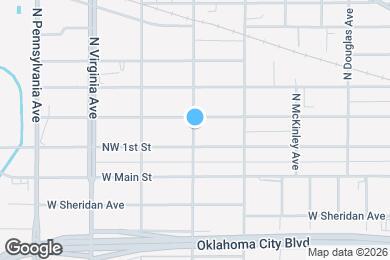 Map image of the property - 212 N Indiana Ave