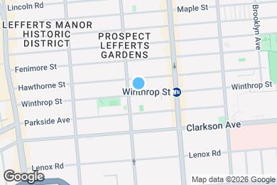 Map image of the property - Winthrop St