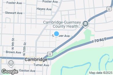 Map image of the property - 1200 Gomber Ave