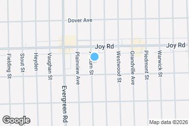 Map image of the property - 8650 Auburn St