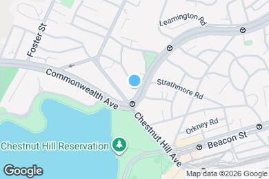 Map image of the property - 1863 Commonwealth Avenue