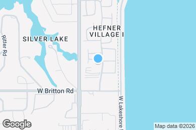 Map image of the property - 9613 Hefner Village Blvd