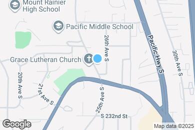 Map image of the property - 22900 24th Ave S