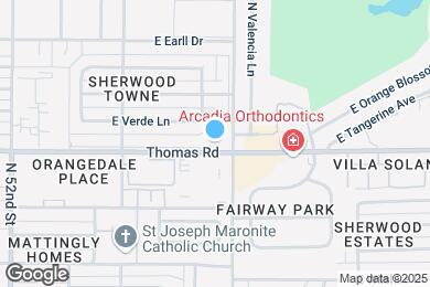 Map image of the property - 56th at Arcadia