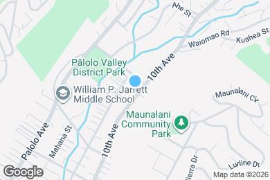 Map image of the property - 2052 10th Ave