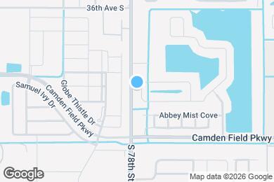 Map image of the property - 8111 Canterbury Lake Blvd