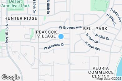 Map image of the property - 8741 W Greenbrian Dr
