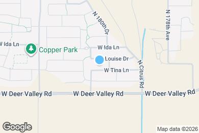 Map image of the property - 18068 W Tina Ln