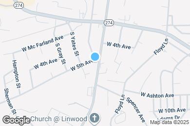 Map image of the property - 603 Linwood Rd