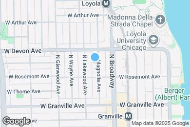 Map image of the property - 6332 N Magnolia Ave