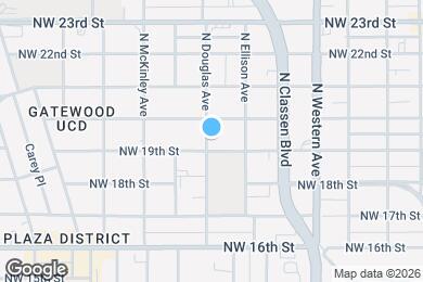Map image of the property - 1329 NW 19th St