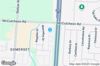 Map image of the property - 2844 Acarie Dr