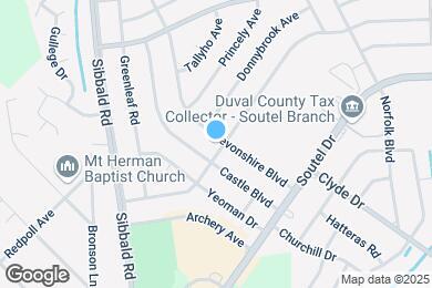 Map image of the property - 5077 Fredericksburg Ave