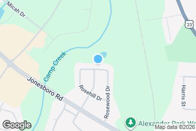 Map image of the property - 270 Rosewood Dr