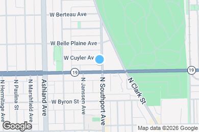 Map image of the property - 4008 N Southport Ave