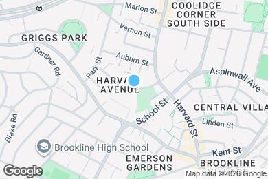 Map image of the property - 32 Harvard Ave