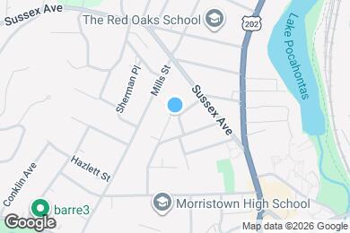 Map image of the property - 21 Cleveland St