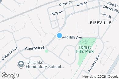 Map image of the property - 1122 Forest Hills Ave