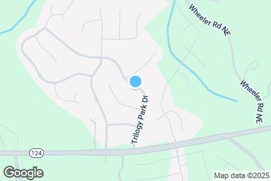 Map image of the property - 1604 Trilogy Park Dr