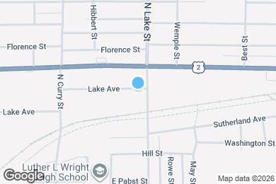 Map image of the property - 657 Lake Ave