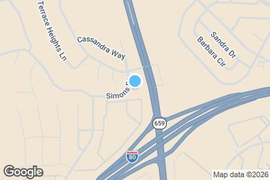 Map image of the property - 1550 Carousel Ct