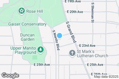 Map image of the property - 2207 S Manito Blvd