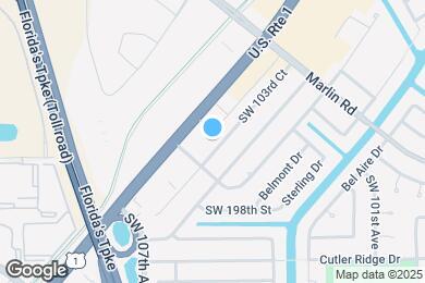 Map image of the property - 19550 SW 103rd Ct