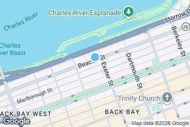 Map image of the property - 311 Beacon St
