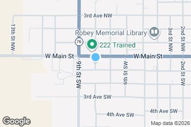 Map image of the property - 102 8th Ave SW