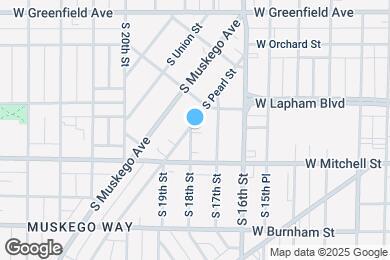 Map image of the property - 1628 S 18th St