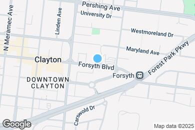Map image of the property - 7527 Forsyth Blvd