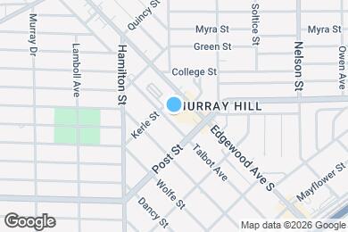 Map image of the property - 921 Talbot Ave