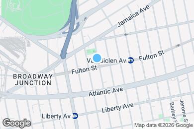 Map image of the property - 2715 Fulton St