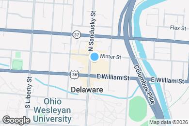 Map image of the property - 30 N Sandusky St